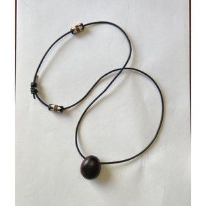 Hand Made Mexican Jewelry Drilled Deer Eye Seed with Beautiful Beaded Necklace